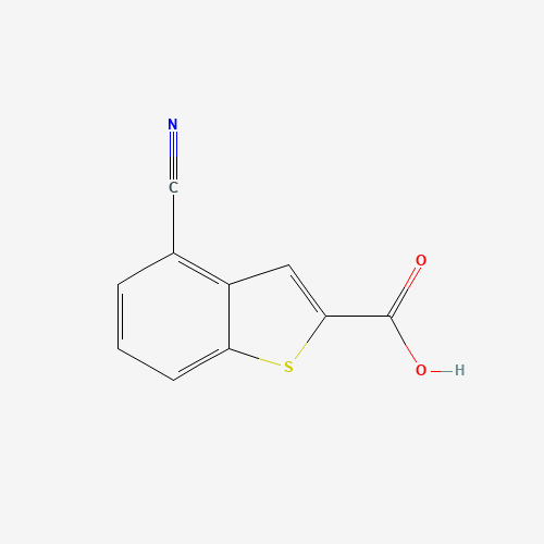 4-Cyanobenzo[b]thiophene-2-carboxylic acid