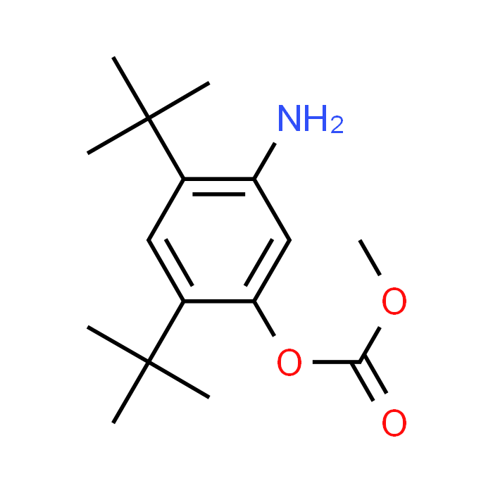 5-Amino-2,4-di-tert-butylphenyl methyl carbonate