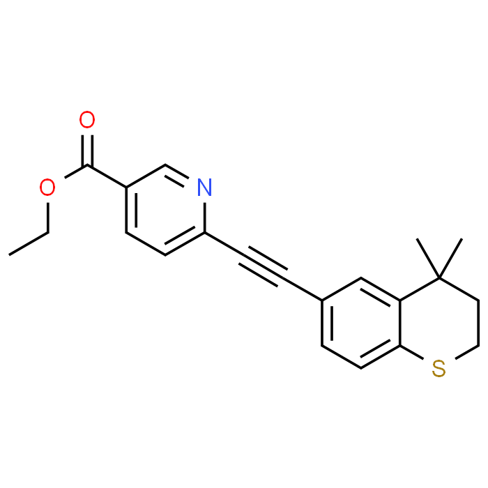 Ethyl 6-((4,4-dimethylthiochroman-6-yl)ethynyl)nicotinate