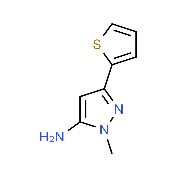 1-Methyl-3-(thiophen-2-yl)-1H-pyrazol-5-amine