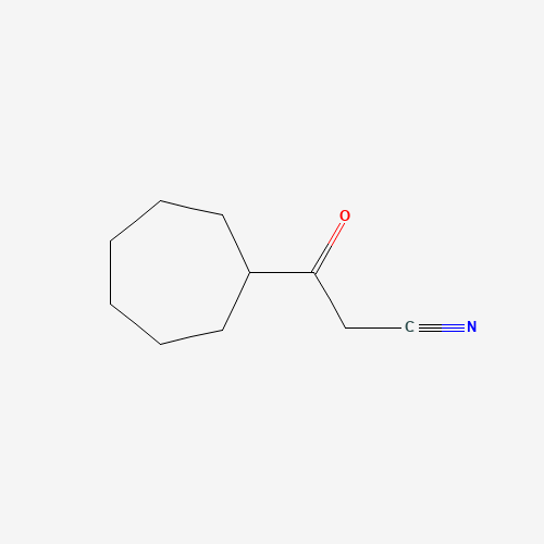 3-Cycloheptyl-3-oxopropanenitrile