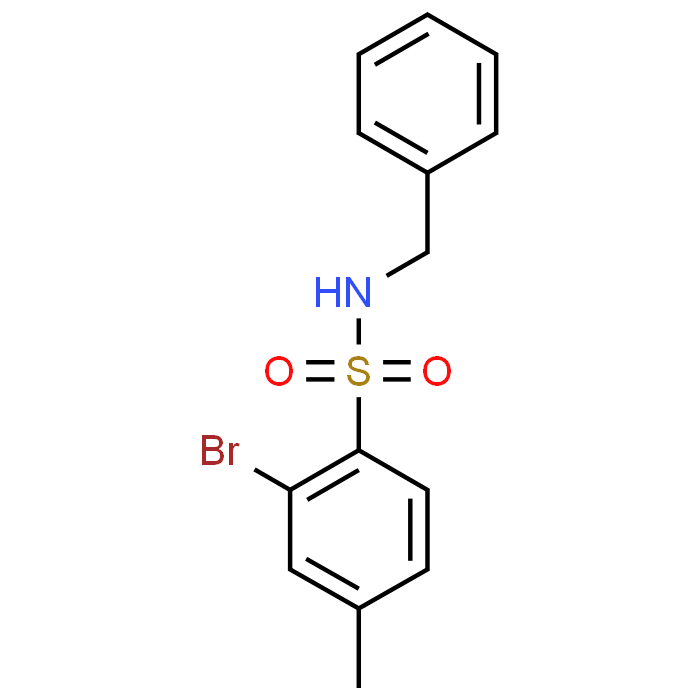 N-Benzyl-2-bromo-4-methylbenzenesulfonamide