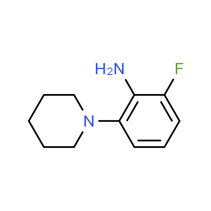 2-Fluoro-6-(piperidin-1-yl)aniline