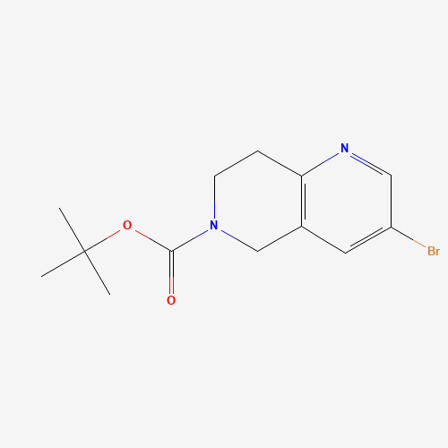 tert-Butyl 3-bromo-7,8-dihydro-1,6-naphthyridine-6(5H)-carboxylate