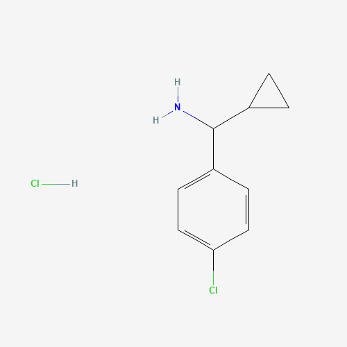 (4-Chlorophenyl)(cyclopropyl)methanamine hydrochloride