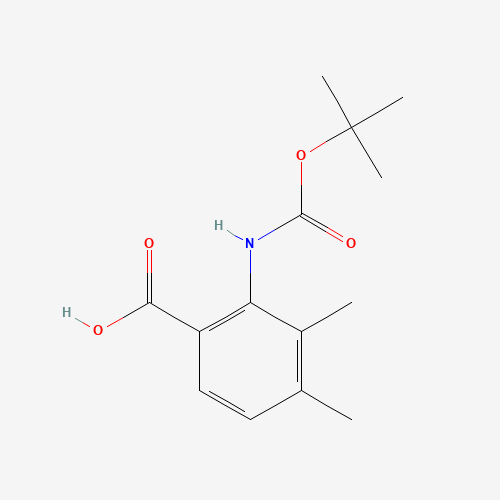 2-((tert-Butoxycarbonyl)amino)-3,4-dimethylbenzoic acid