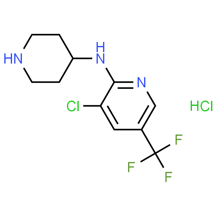 3-Chloro-N-(piperidin-4-yl)-5-(trifluoromethyl)pyridin-2-amine hydrochloride