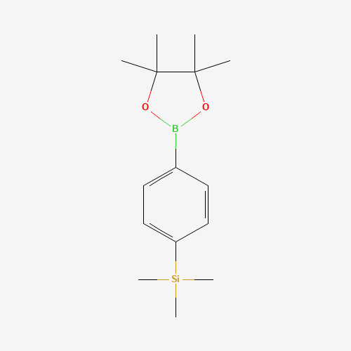Trimethyl(4-(4,4,5,5-tetramethyl-1,3,2-dioxaborolan-2-yl)phenyl)silane