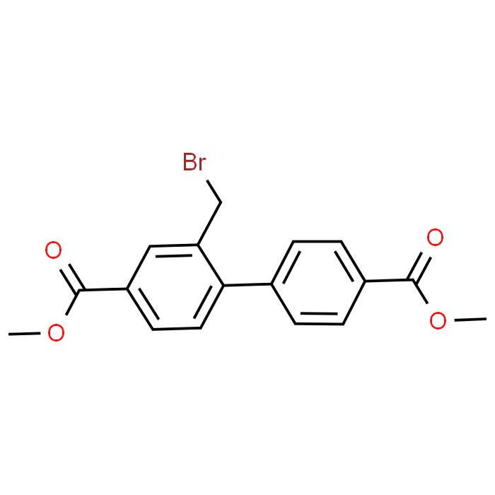 Dimethyl 2-(bromomethyl)-[1,1'-biphenyl]-4,4'-dicarboxylate