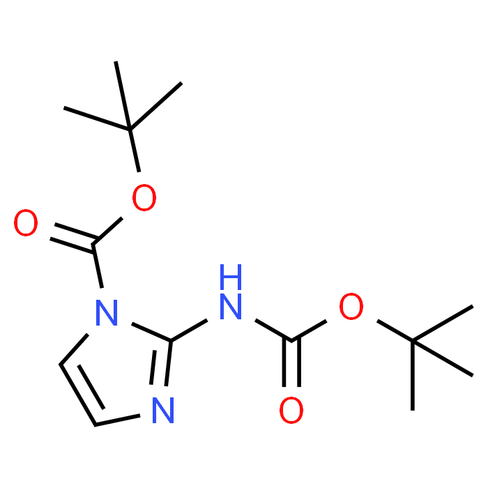 tert-Butyl 2-((tert-butoxycarbonyl)amino)-1H-imidazole-1-carboxylate