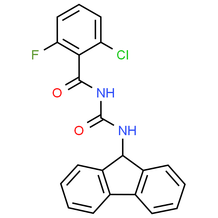 1-(2-Chloro-6-fluorobenzoyl)-3-(9H-fluoren-9-yl)urea