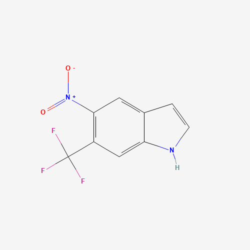 5-Nitro-6-(trifluoromethyl)-1H-indole