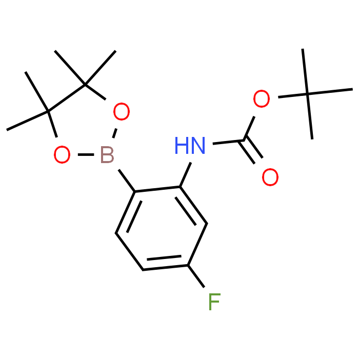 tert-Butyl (5-fluoro-2-(4,4,5,5-tetramethyl-1,3,2-dioxaborolan-2-yl)phenyl)carbamate