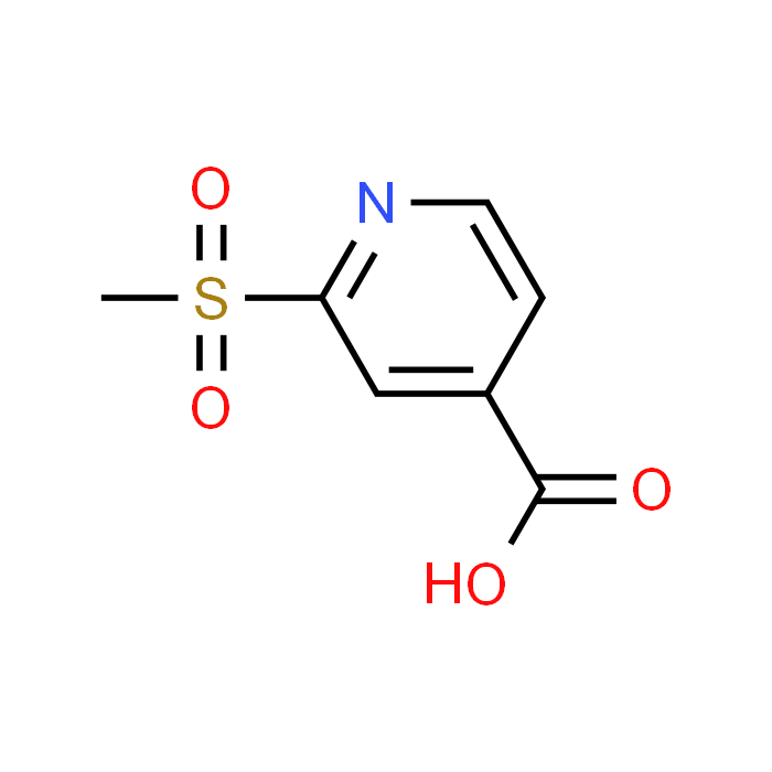 2-(Methylsulfonyl)-4-pyridinecarboxylic Acid