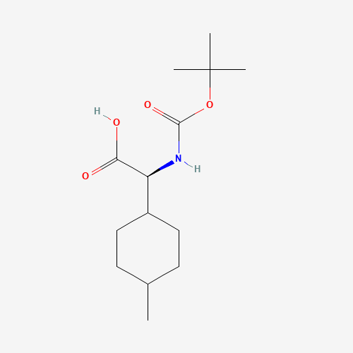 (S)-2-((tert-Butoxycarbonyl)amino)-2-(trans-4-methylcyclohexyl)acetic acid