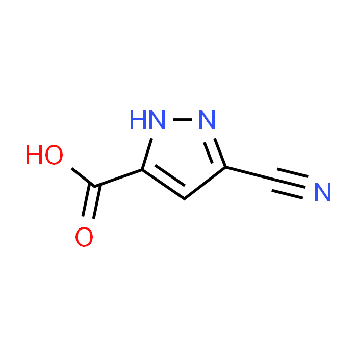 3-Cyano-1H-pyrazole-5-carboxylic acid