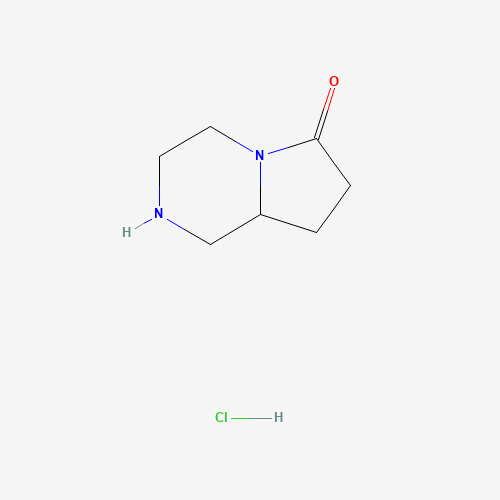 Hexahydropyrrolo[1,2-a]pyrazin-6(2H)-one hydrochloride