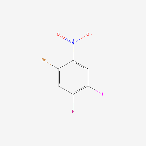 1-Bromo-5-fluoro-4-iodo-2-nitrobenzene