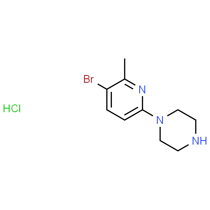 1-(5-Bromo-6-methylpyridin-2-yl)piperazine hydrochloride