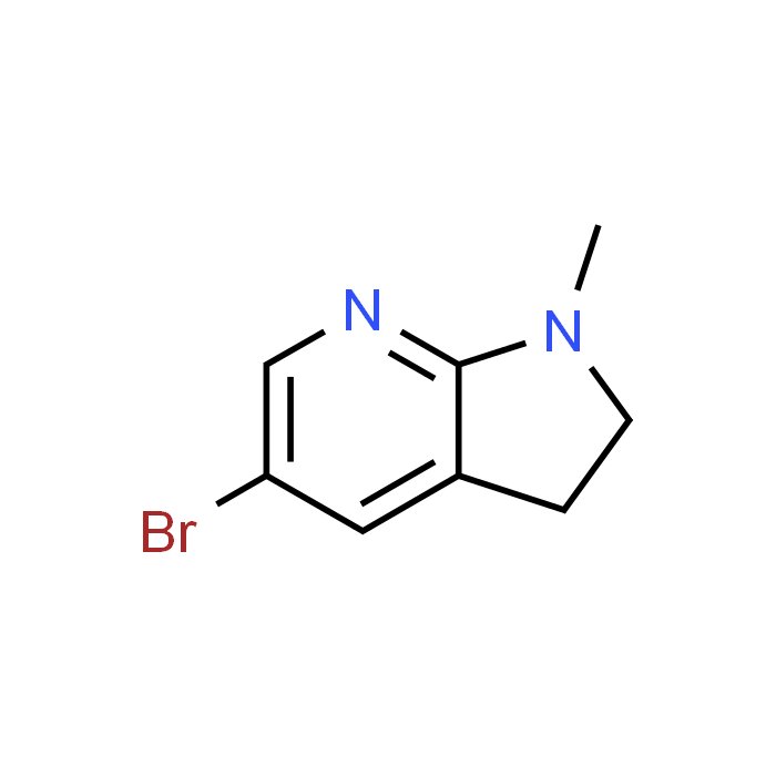 5-Bromo-1-methyl-2,3-dihydro-1H-pyrrolo[2,3-b]pyridine