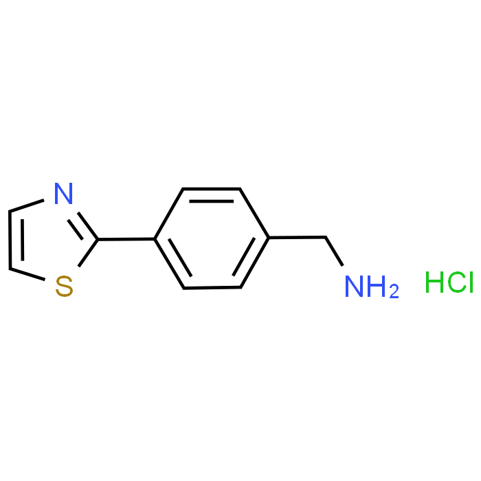 (4-(Thiazol-2-yl)phenyl)methanamine hydrochloride