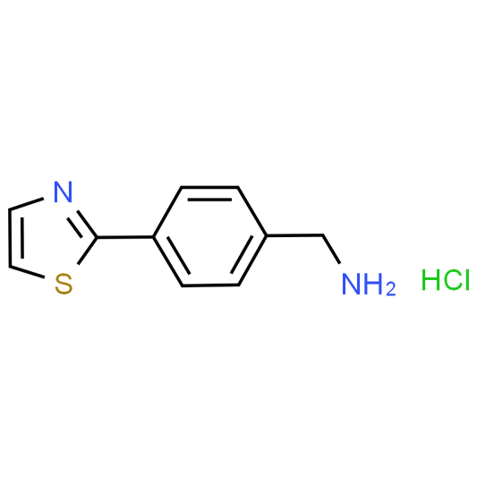 (4-(Thiazol-2-yl)phenyl)methanamine hydrochloride