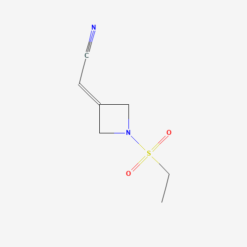 2-(1-(Ethylsulfonyl)azetidin-3-ylidene)acetonitrile