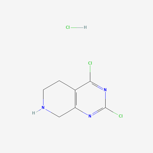 2,4-Dichloro-5,6,7,8-tetrahydropyrido[3,4-d]pyrimidine hydrochloride