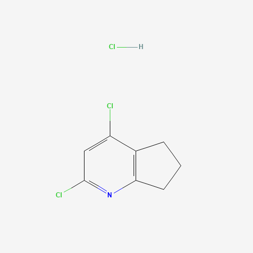 2,4-Dichloro-6,7-dihydro-5H-cyclopenta[b]pyridine hydrochloride