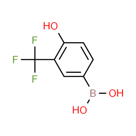 (4-Hydroxy-3-(trifluoromethyl)phenyl)boronic acid