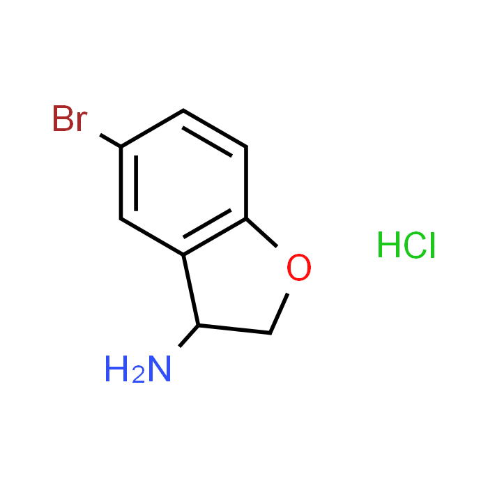 5-Bromo-2,3-dihydrobenzofuran-3-amine hydrochloride