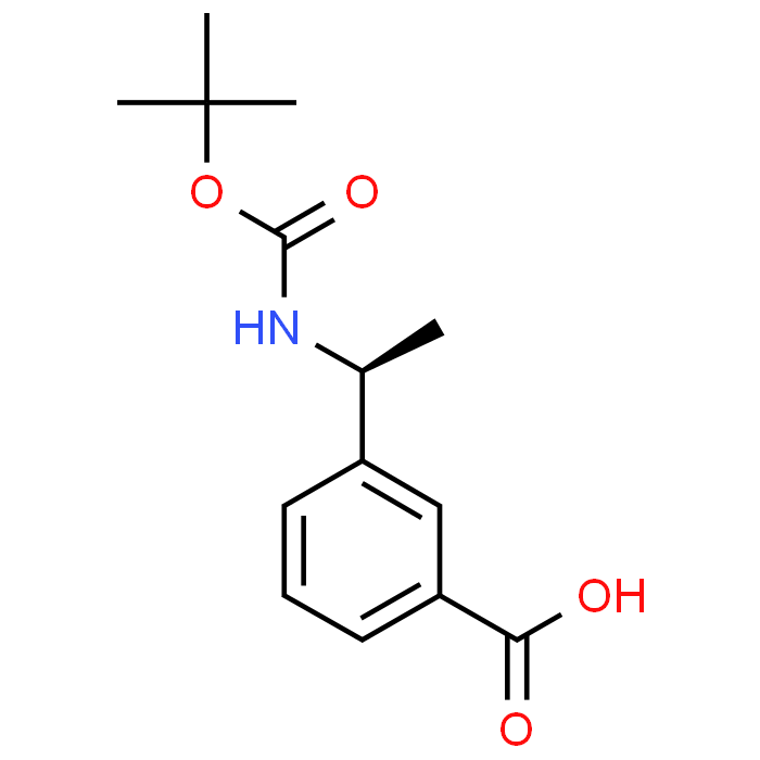 (S)-3-(1-((tert-Butoxycarbonyl)amino)ethyl)benzoic acid
