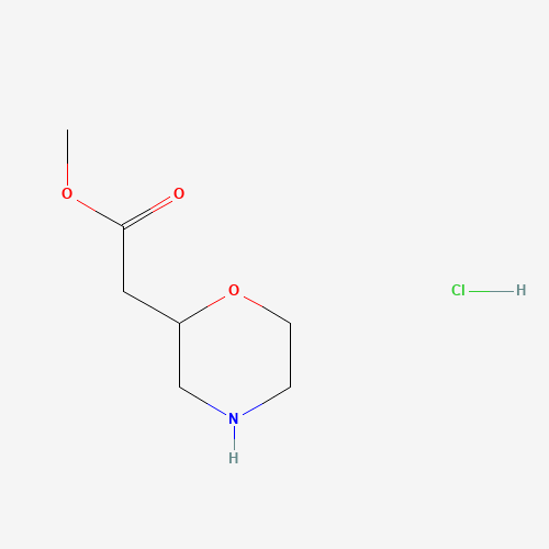 Methyl 2-(morpholin-2-yl)acetate hydrochloride