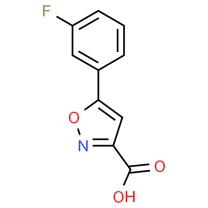 5-(3-Fluorophenyl)isoxazole-3-carboxylic acid