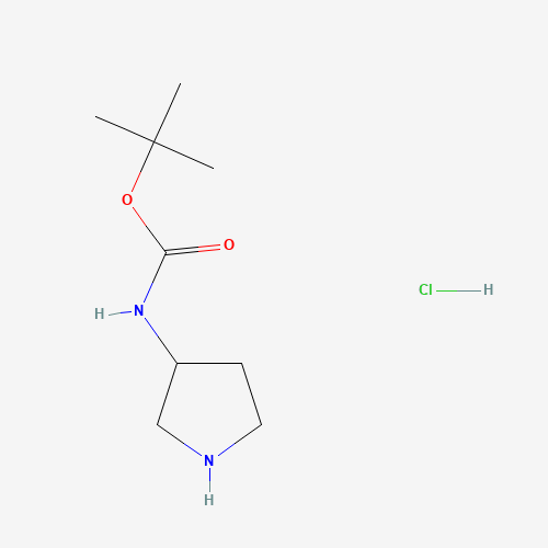 tert-Butyl pyrrolidin-3-ylcarbamate hydrochloride