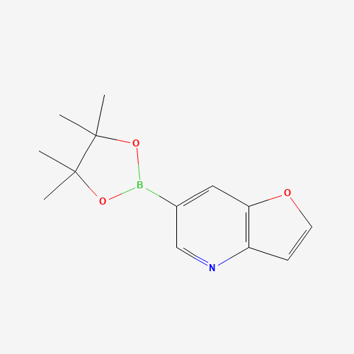 6-(4,4,5,5-Tetramethyl-1,3,2-dioxaborolan-2-yl)furo[3,2-b]pyridine
