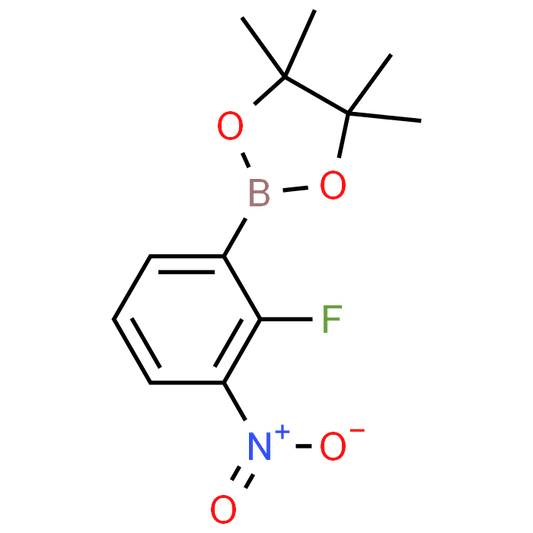 2-(2-Fluoro-3-nitrophenyl)-4,4,5,5-tetramethyl-1,3,2-dioxaborolane