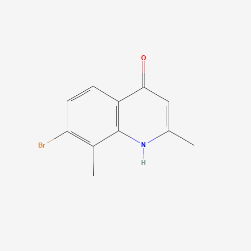 7-Bromo-2,8-dimethylquinolin-4-ol