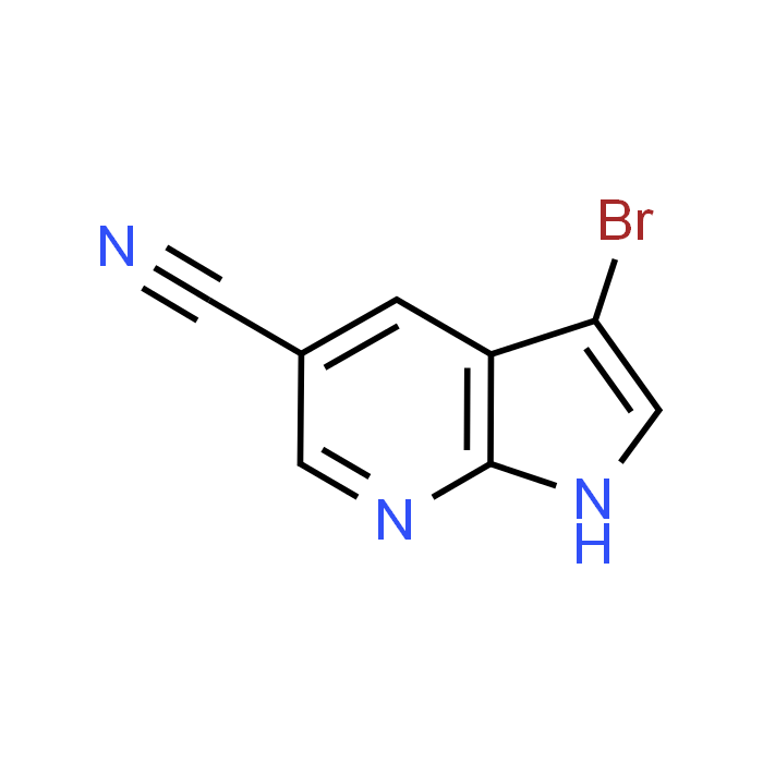 3-Bromo-1H-pyrrolo[2,3-b]pyridine-5-carbonitrile