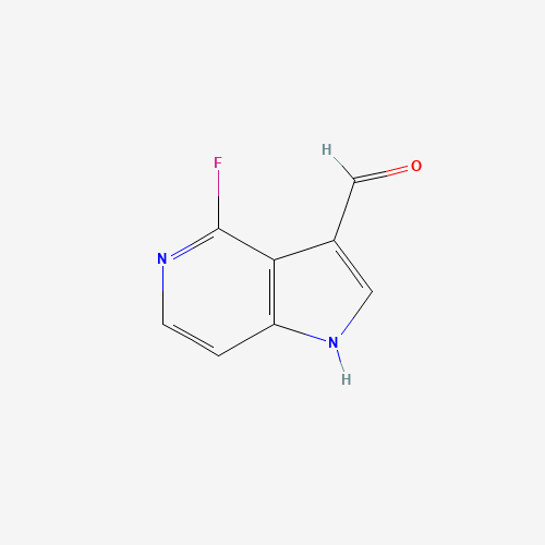 4-fluoro-1H-pyrrolo[3,2-c]pyridine-3-carbaldehyde