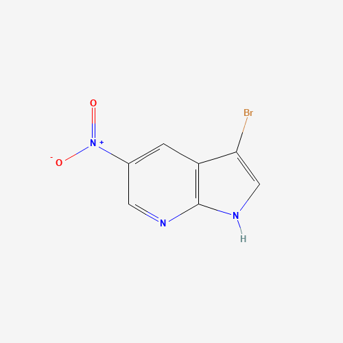 3-Bromo-5-nitro-1H-pyrrolo[2,3-b]pyridine