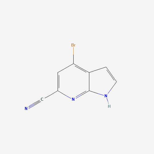 4-Bromo-1H-pyrrolo[2,3-b]pyridine-6-carbonitrile