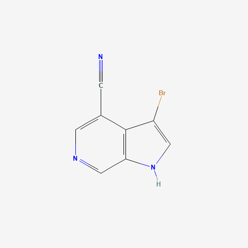 3-Bromo-1H-pyrrolo[2,3-c]pyridine-4-carbonitrile