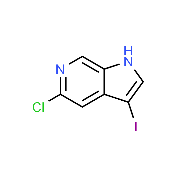 5-Chloro-3-iodo-1H-pyrrolo[2,3-c]pyridine