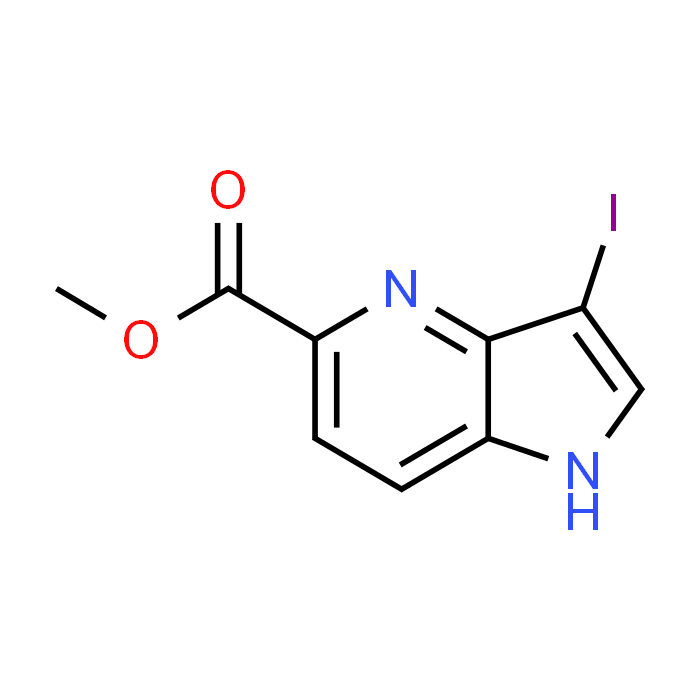 Methyl 3-iodo-1H-pyrrolo[3,2-b]pyridine-5-carboxylate