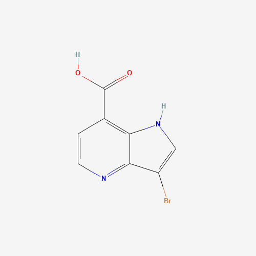 3-Bromo-1H-pyrrolo[3,2-b]pyridine-7-carboxylic acid
