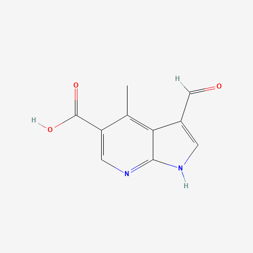 3-Formyl-4-methyl-1H-pyrrolo[2,3-b]pyridine-5-carboxylic acid