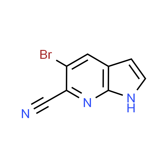 5-Bromo-1H-pyrrolo[2,3-b]pyridine-6-carbonitrile