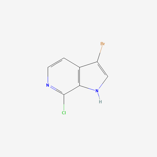 3-Bromo-7-chloro-1H-pyrrolo[2,3-c]pyridine