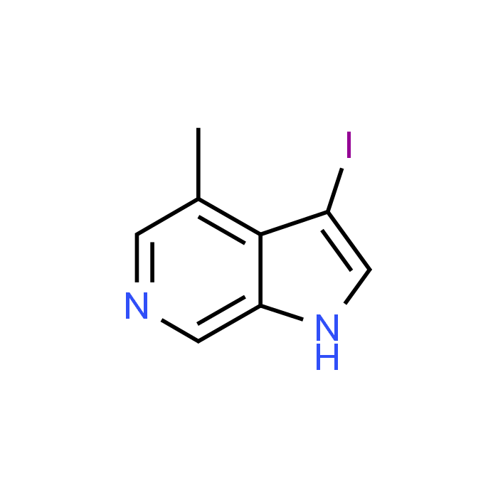 3-Iodo-4-methyl-1H-pyrrolo[2,3-c]pyridine